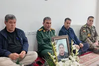 فیلم/ دیدار کارکنان حفظ آثار دفاع مقدس اردبیل با خانواده شهید «لیالی مقدم»