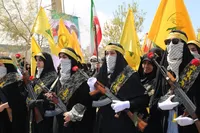 تصاویر/ رزمایش بزرگ «دختران جان‌فدای ایران» در ارومیه؛ بیعت با رهبر انقلاب