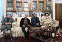 تصاویر/ دیدار از چهار شهید سادات تبریز «سلام شهید سید»