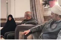 دیدار فرمانده انتظامی شهرستان کرمان با خانواده شهید «حسن قربانی‌زاده»