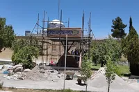 بازدید مدیرکل دفاع مقدس کهگیلویه و بویراحمد از پروژه ساخت المان شهید گمنام در دانشگاه فرهنگیان استان+ تصاویر