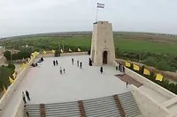 کاروان دانشجویی تبریز از یادمان شهدای دهلاویه بازدید کرد