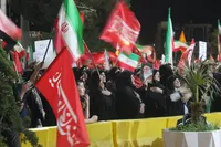 تصاویر/ میدان شهدای اراک؛ صحنه تجلی پیوند امت و امام در دفاع از ارزش‌ها