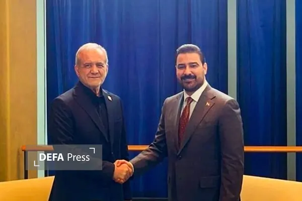 دیدار پزشکیان و نخست وزیر عراق در نیویورک