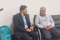 مسئول پیشکسوتان حفظ آثار دفاع مقدس قزوین با مشاور امور ایثارگران استانداری دیدار کرد