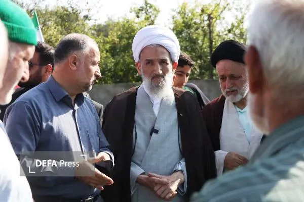 بازدید نماینده ولی‌فقیه در مازندران از روند ساخت مسجد روستای کِنِت بهشهر