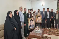 تجلیل از خانواده شهیدان «عبدالهیان» در آستانه کنگره ملی شهدای چهارمحال و بختیاری