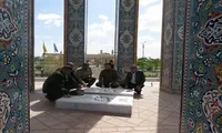 تصاویر/ سفر مدیرکل حفظ آثار دفاع مقدس خراسان رضوی به شهرستان گناباد