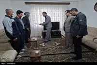 فرمانده سپاه کردستان با خانواده شهدا رمضان شهرستان سقز دیدار کرد