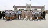 بازدید دانش‌آموزان درگزی از منطقه مرزی لطف‌آباد+ تصاویر