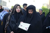 تصاویر/ قرائت زیارت اربعین در کربلا