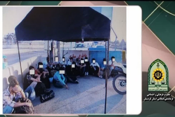 فرمانده انتظامی شهرستان سقز از دستگیری ۳۶ تبعه غیرمجاز افغانستانی خبر داد