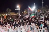 فیلم/ اجتماع باشکوه دختران قروه‌ای در خیابان‌ها و میادین شهر