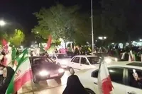 فیلم/ حضور پرشور مردم همدان در سنگر خیابان