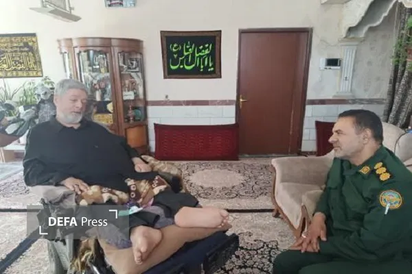 جانباز سرافراز «غلامحسین صفایی»