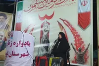 برگزاری یادواره زنان شهیده شهرستان تویسرکان + تصاویر