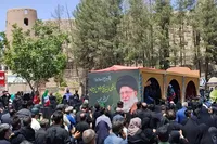 تصاویر/ مراسم تشییع شهید «استوار دوم علیرضا بالیده» در بیرجند