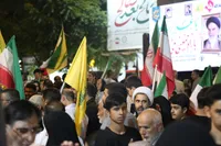 تصاویر/ نود و هشتمین شب حضور مردم ولایتمدار خراسان شمالی در بیعت با امام امت