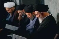 تصاویر/ سومین شب مراسم بزرگداشت رهبر شهید انقلاب اسلامی در حرم مطهر رضوی