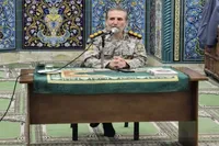 مراسم گرامیداشت شهدای رمضان و روز ارتش در شهر صنعتی البرز برگزار شد