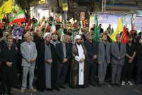 تصاویر/ شکوه همبستگی مردم ارومیه در صدو پنجاه و چهارمین اجتماع شبانه
