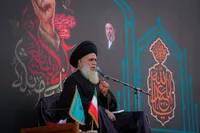 تصاویر/ اجتماع دلدادگان اربعین حسینی(ع) در آستان مقدس مهدوی(عج)