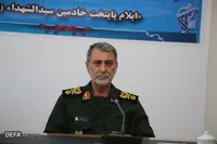 پیام تسلیت فرمانده سپاه استان درپی شهادت امام خامنه‌ای