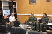 دیدار مدیرکل حفظ آثار استان مرکزی با شهردار منطقه ۴ اراک