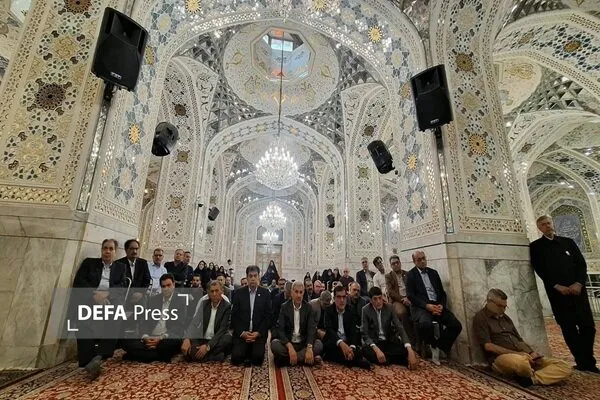 تجدید میثاق مدیران نظام سلامت با آرمان‌های رهبر شهید در مشهد