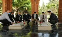 تصاویر/ بازدید سردار «شیخی» از یادمان شهدای گمنام بوستان۲۲ بهمن