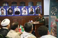 تصاویر/ مراسم گرامیداشت هفته دفاع مقدس در کمیته امداد امام خمینی(ره) آذربایجان غربی