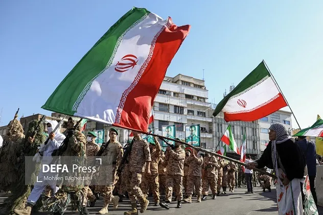 تصاویر هوایی از رزمایش جان فدای ایران