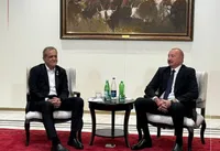 پزشکیان و علی‌اف دیدار کردند