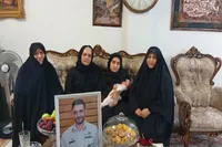 فیلم/ دیدار جمعی از مسئولان گیلان با خانواده شهید «محمدامین زارع»