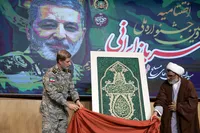 یادمان مزار شهید «امیر سپهبد موسوی» رونمایی شد