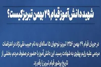 شهید دانش‌آموز قیام ۲۹ بهمن تبریز کیست؟