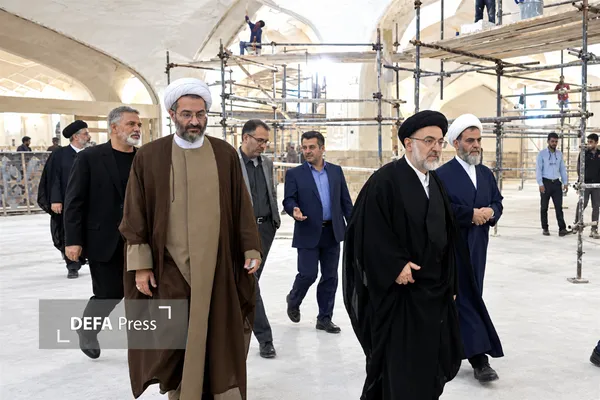 تجلیل رئیس سازمان اوقاف از پیشرفت ابرپروژه‌های عمرانی حرم مطهر رضوی