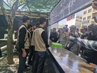خدمات‌رسانی ۲۴ ساعته ارتش به زائران مراسم بدرقه رهبر شهید انقلاب