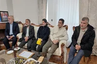 فیلم/دیدار نمایندگان جامعه قرآنی تهران بزرگ با خانواده شهید مسعود مرادزاده