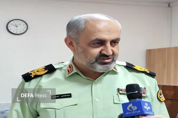 حسینی نیروی انتظامی سمنان