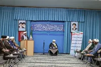 تصاویر/شورای هماهنگی حفظ آثار و نشر ارزش‌های انقلاب اسلامی و دفاع مقدس روحانیت یزد