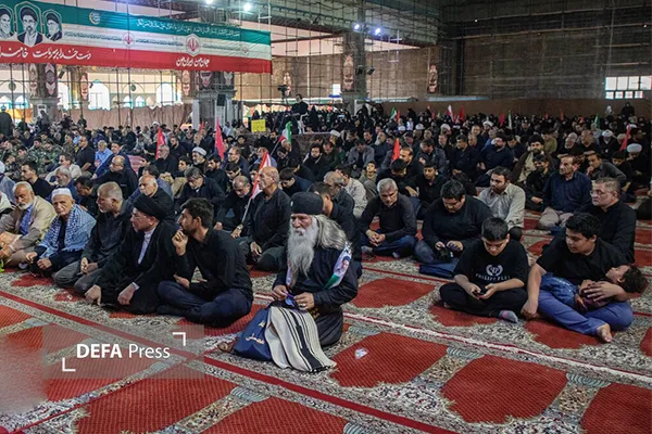مراسم رهبر شهید در اهواز