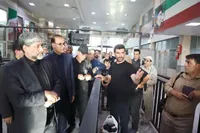 خدمت‌رسانی به زائران اربعین در تمرچین با نظم کامل انجام می‌شود