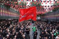 تصاویر/ مراسم عزاداری تاسوعا و عاشورای حسینی در ماهدشت