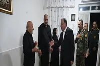 تجلیل استاندار گلستان از خانواده شهید جنگ ۴۰ روزه