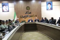 تصاویر/ جلسه شورای هماهنگی برنامه‌های گرامیداشت چهل و ششمین سالگرد هفته دفاع مقدس آذربایجان غربی