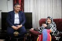تصاویر/ مرحومه حاجیه خانم «فاطمه حاج محمد ولی» مادر شهیدان والامقام «حبیب الله و محمد صفری»