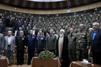 برگزاری آیین دانش‌آموختگی دانشجویان مدیریت دفاعی دافوس ارتش