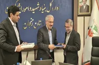 آیین تودیع مدیرکل و معارفه سرپرست بنیاد شهید و امور ایثارگران استان زنجان برگزار شد