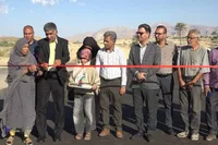 افتتاح طرح آسفالت معابر روستای کشرودخانه